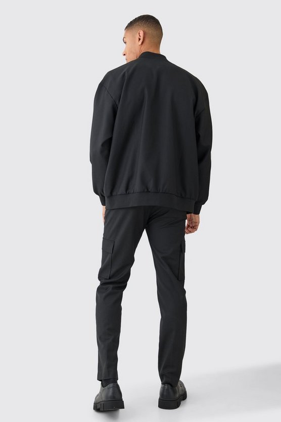 Gerade Hose mit Cargo-Taschen