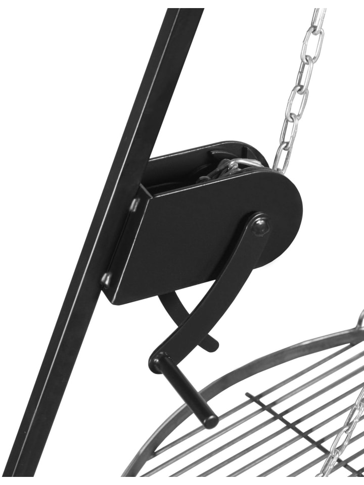GMD Living Dreibein-Schwenkgrill OPPELN in Schwarz günstig kaufen