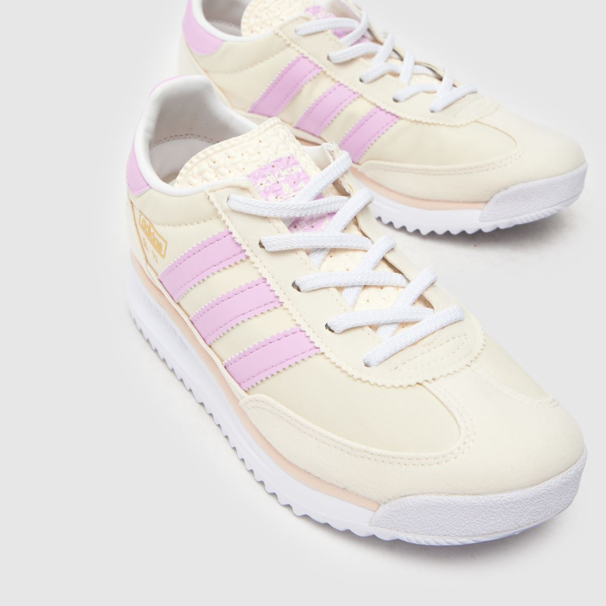 adidas otroški športni copati SL 72 RS za deklice v beli barvi