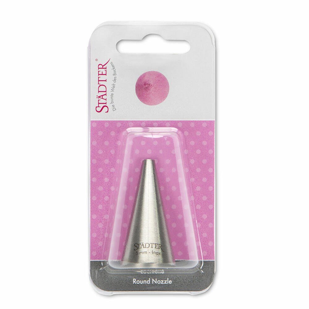 STÄDTER Spritzbeutel Fine Line Lochtülle Groß 5 mm