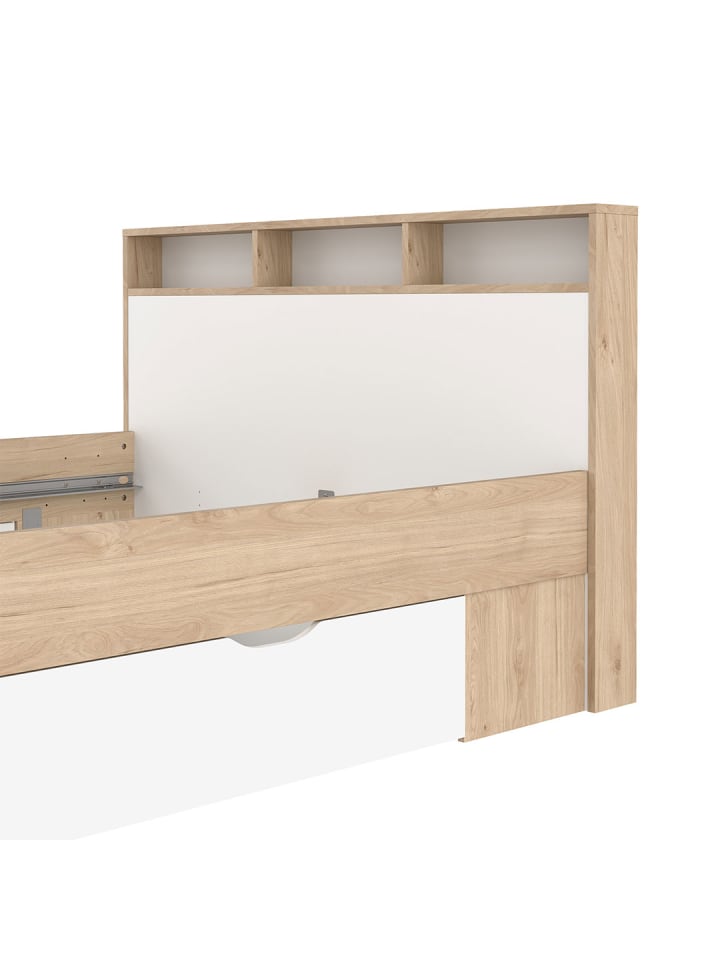 ebuy24 Bett Ikast Eiche 150 x 216 cm günstig kaufen onesize