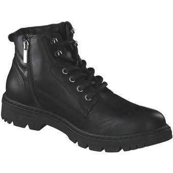 7MILES Todd Schnür Boots in schwarz