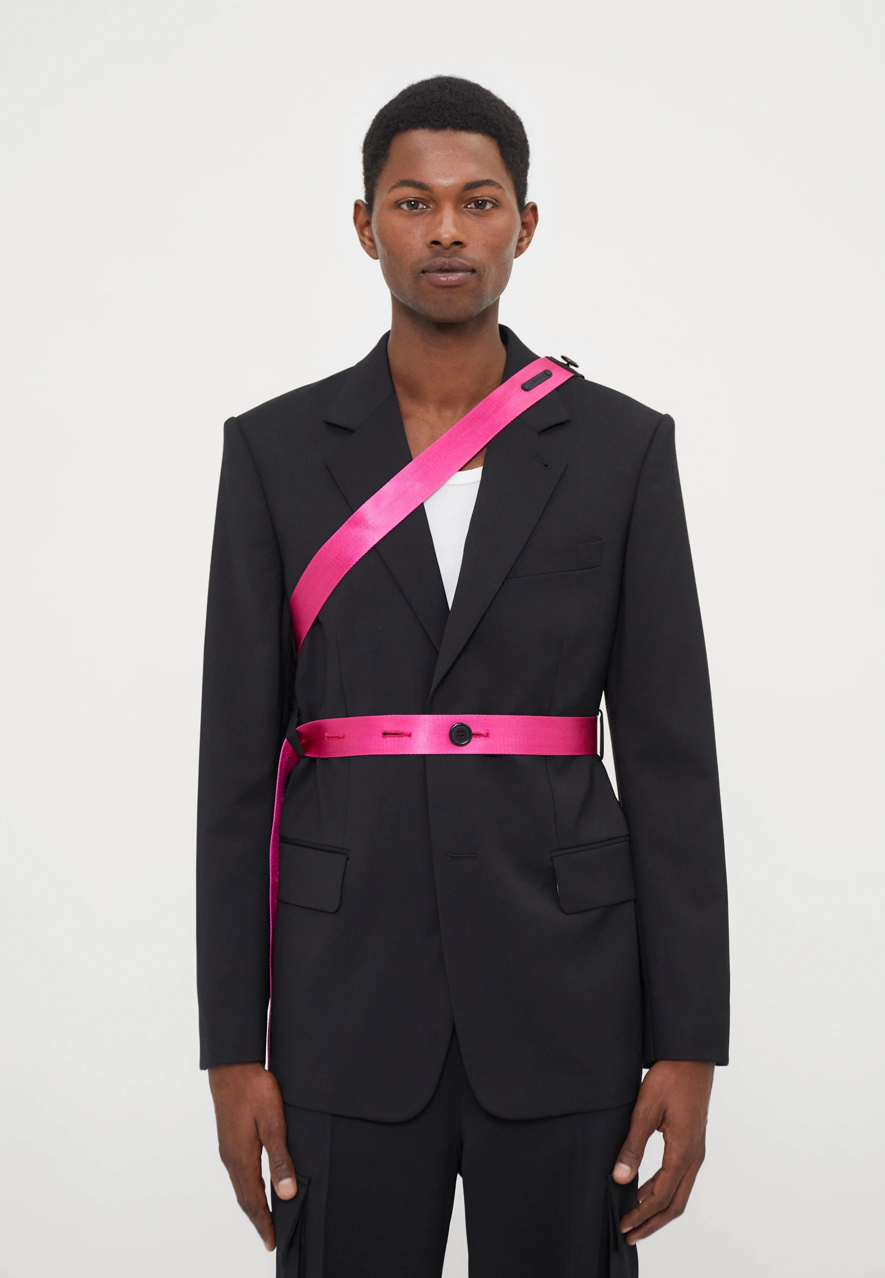 Helmut Lang SEATBELT BLAZER - Chaqueta elegante