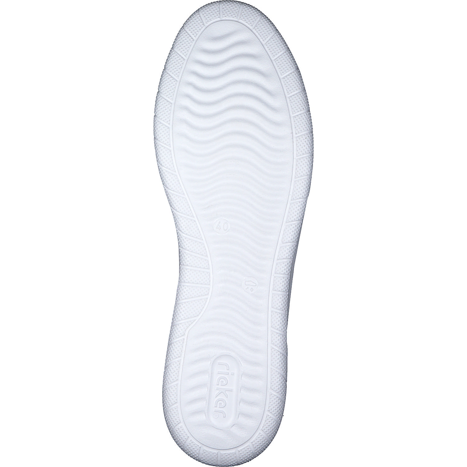 Rieker 45606, Schnürschuhe, Damen, Weiß