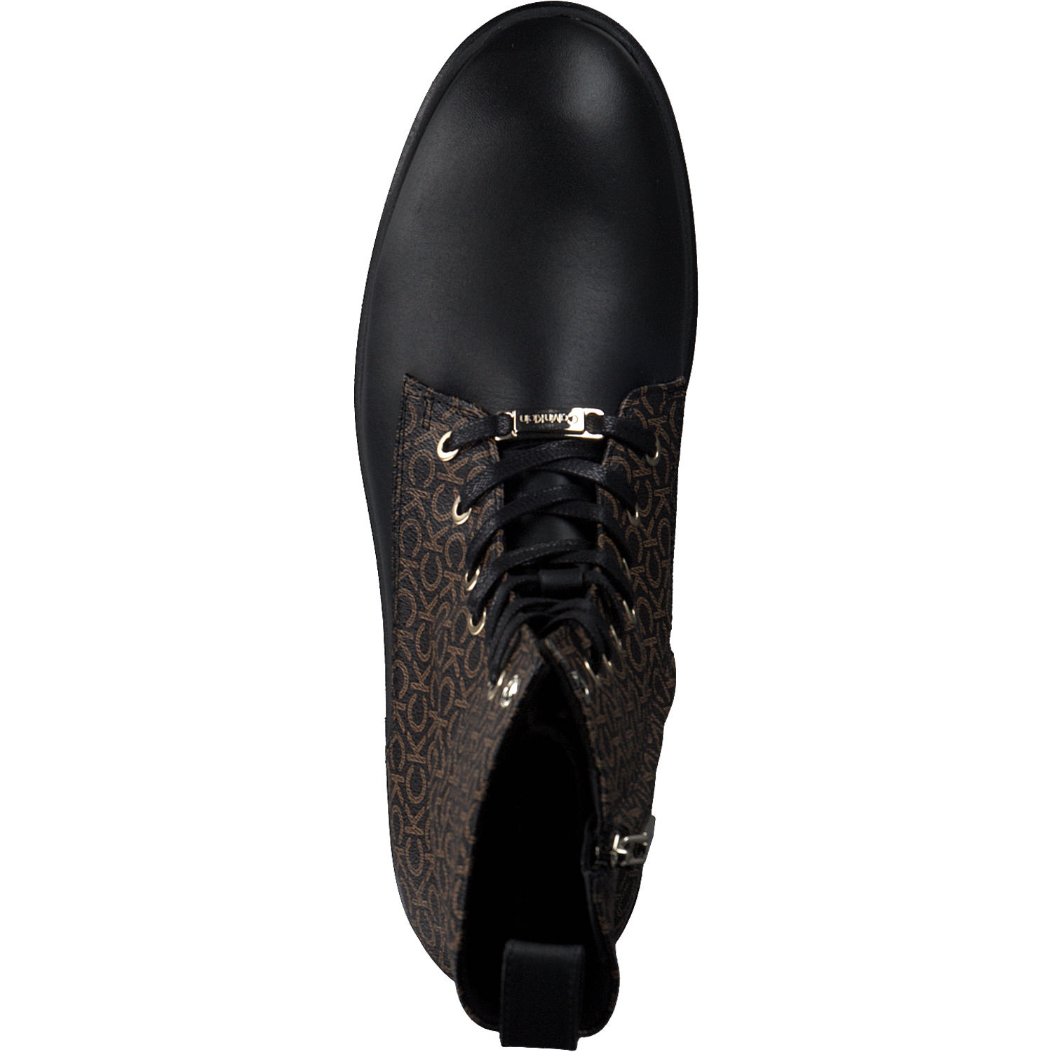 Calvin Klein HW0HW01314, Schnürstiefeletten, Damen, Braun