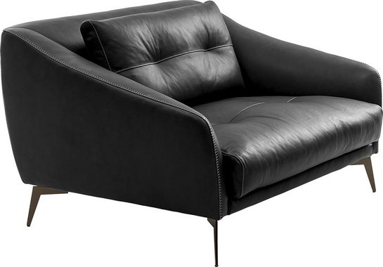 Places of Style Sessel Williston, auch in Echtleder, stabiles Untergestell