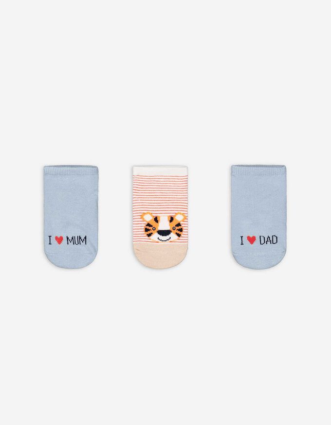 Sneakersocken - 3er-Pack
