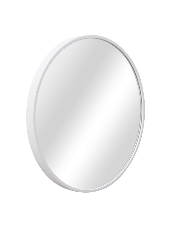 en.casa Wandspiegel Modugno in Weiß (D)40cm günstig kaufen onesize