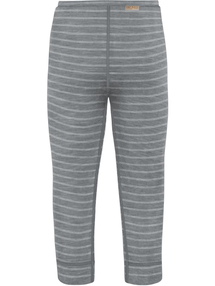 Normani Outdoor Sports Baby Merino Hose Tutira in Grau gestreift günstig kaufen
