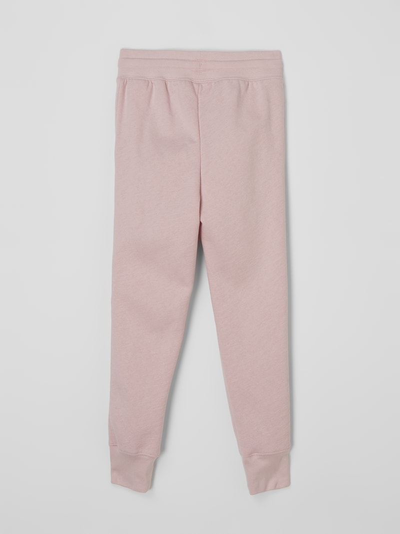 Loose Fit Sweathose mit Logo in rosa