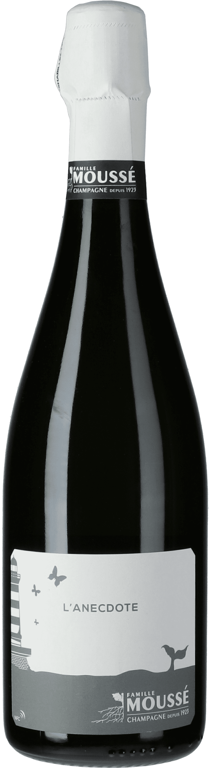 Moussé Fils: Champagne L'Anecdote Blanc de Blancs Brut Nature 2019