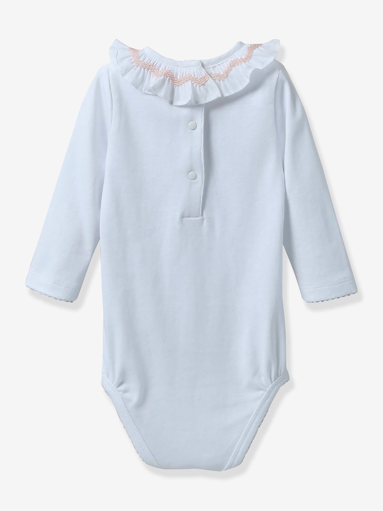 Cyrillus Baby Body CYRILLUS, Bio-Baumwolle - weiß