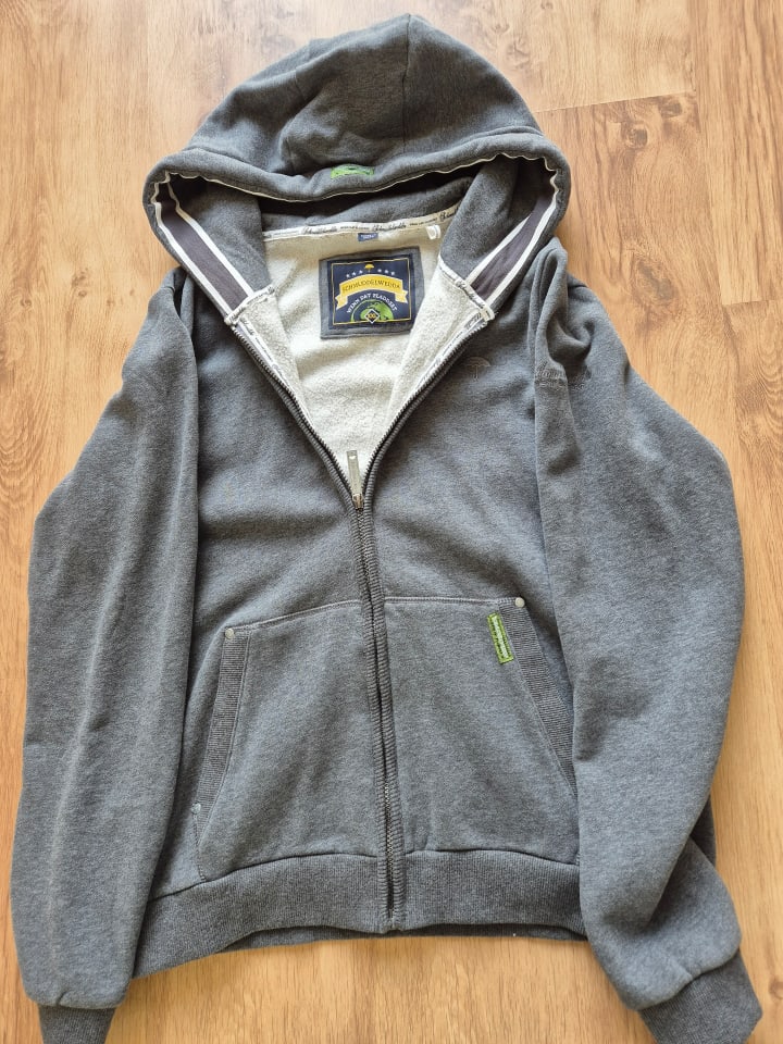 Schmuddelwedda Sweatjacke in Grau günstig kaufen XXL
