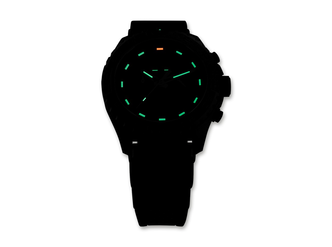 P96 OdP Evolution Chrono Black Kautschuk