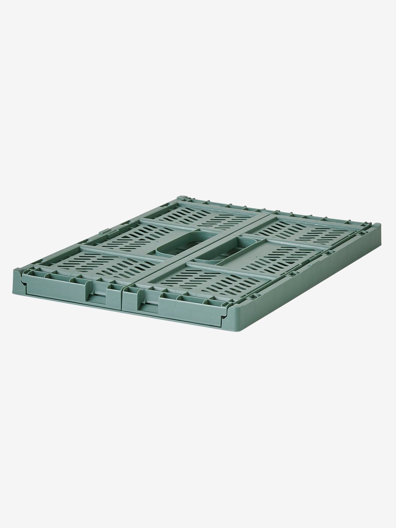 Caisse pliable (L) vert sauge