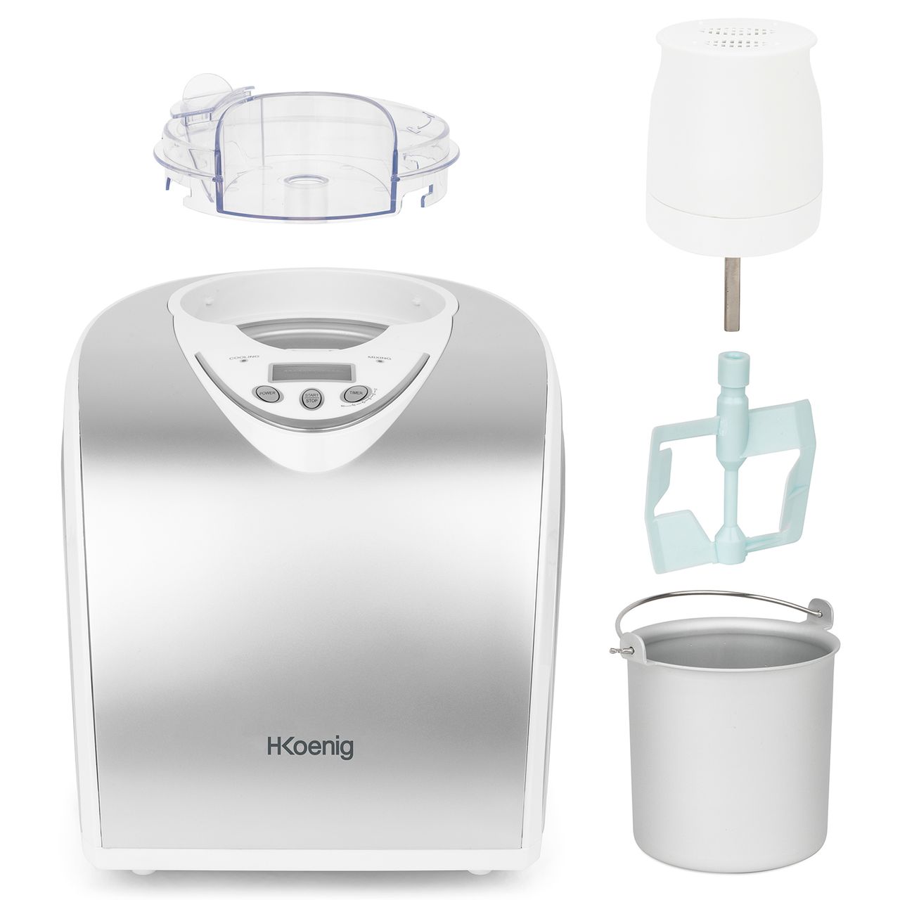 H.Koenig professionelle Eismaschine 1 L