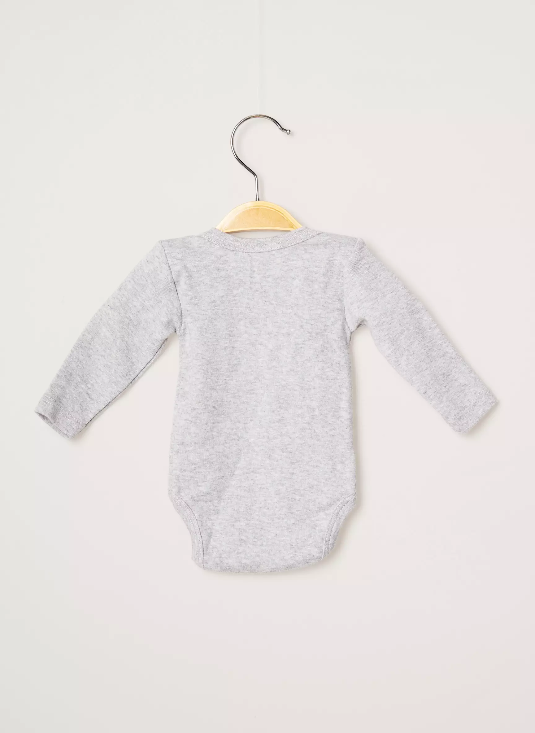 3 Pommes Body 1 Enfant couleur gris