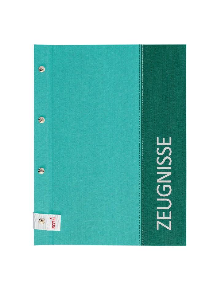ROTH Zeugnismappe Spectrum mit Buchschrauben mint in Mint günstig kaufen onesize