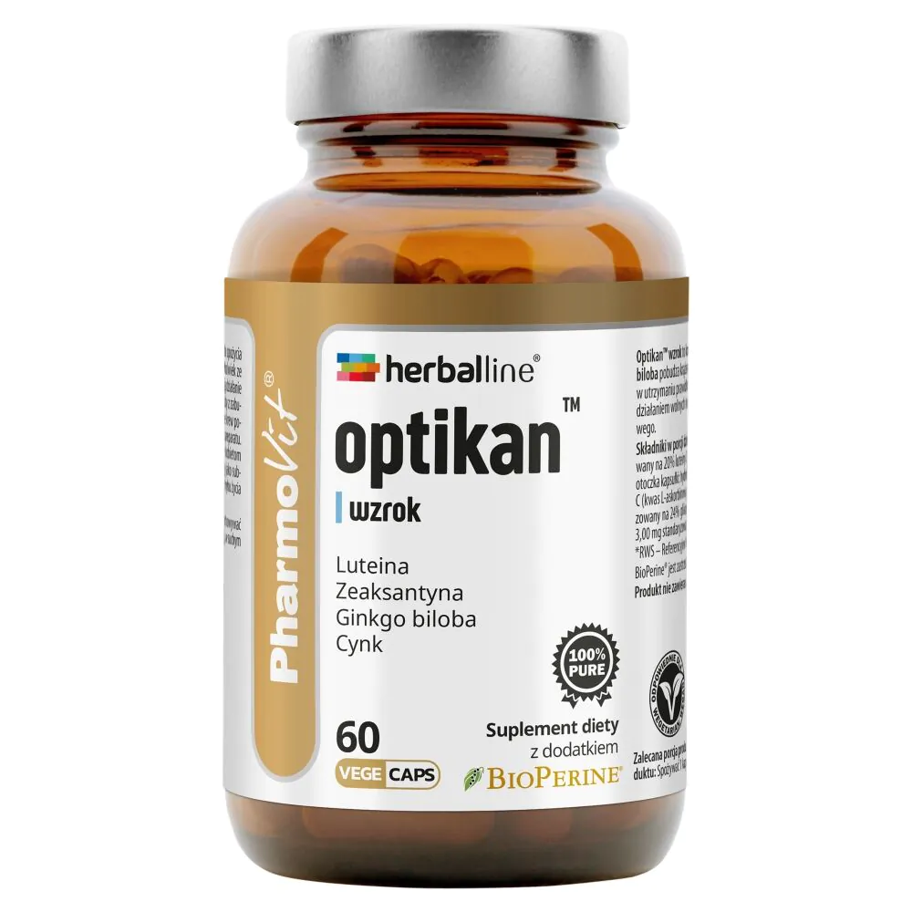„PharmoVit Herballine Optikan“ regėjimo kapsulės