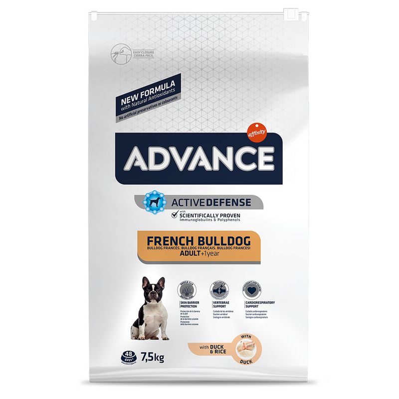 Advance French Bulldog mit Ente