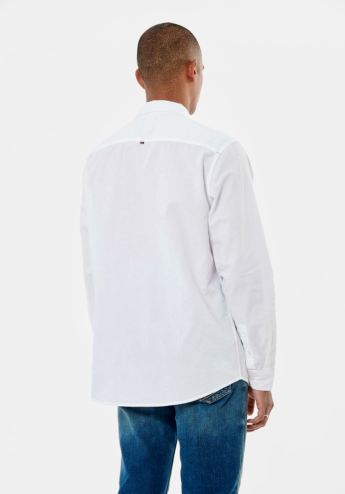 TOMEK  Chemise blanche homme 100% coton bio