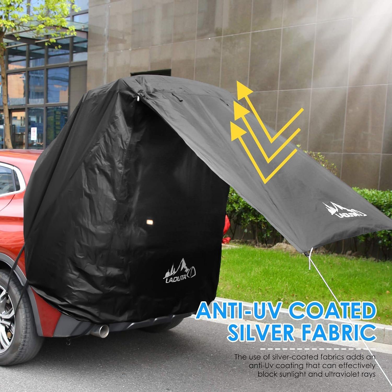 UE Stock Sonnensegel Auto Markise Campingbus Sonnensegel Kofferraumzelt Wasserdicht, *** BESTER PREIS ***