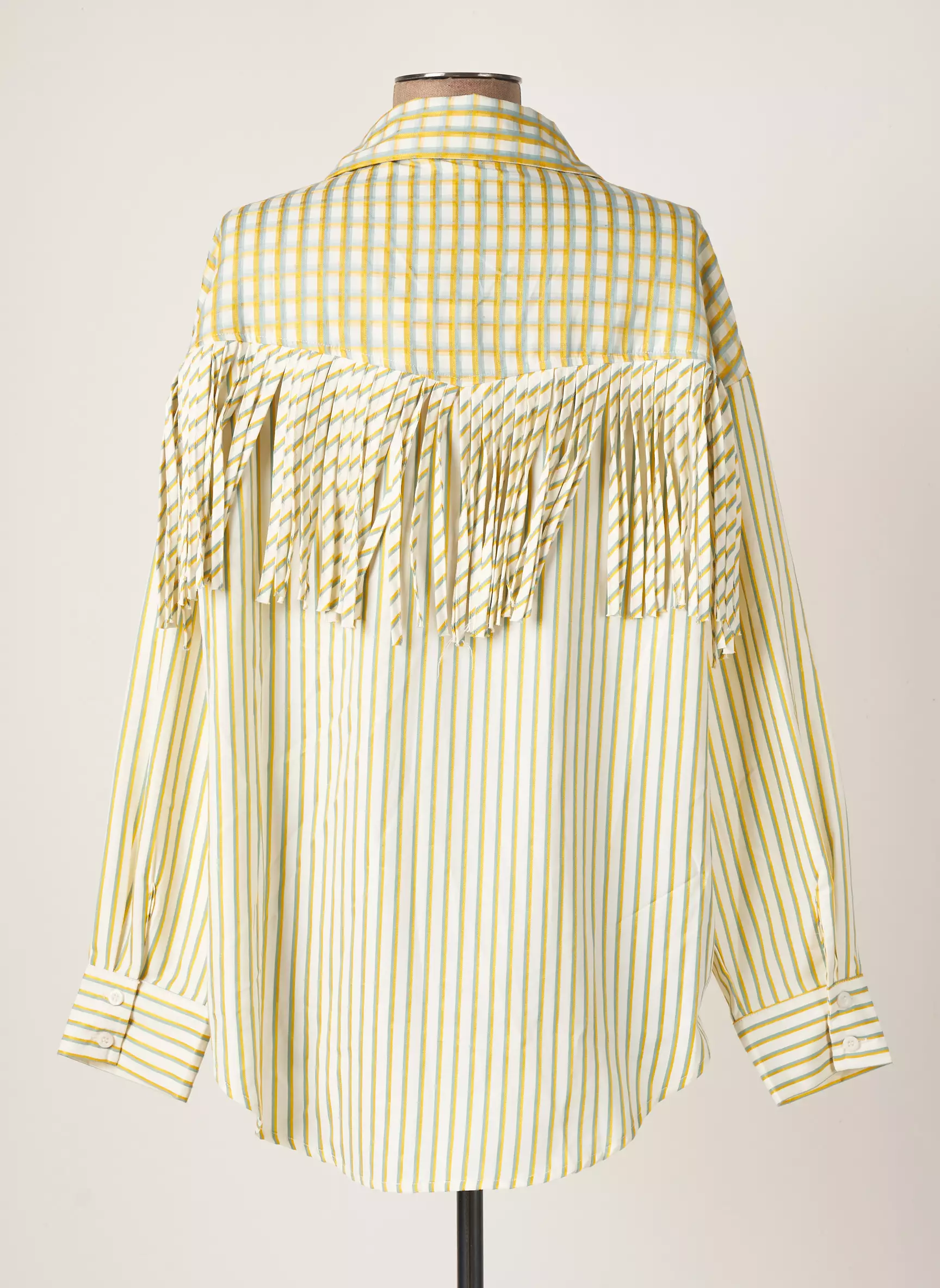 Y Two Chemisiers Femme couleur jaune