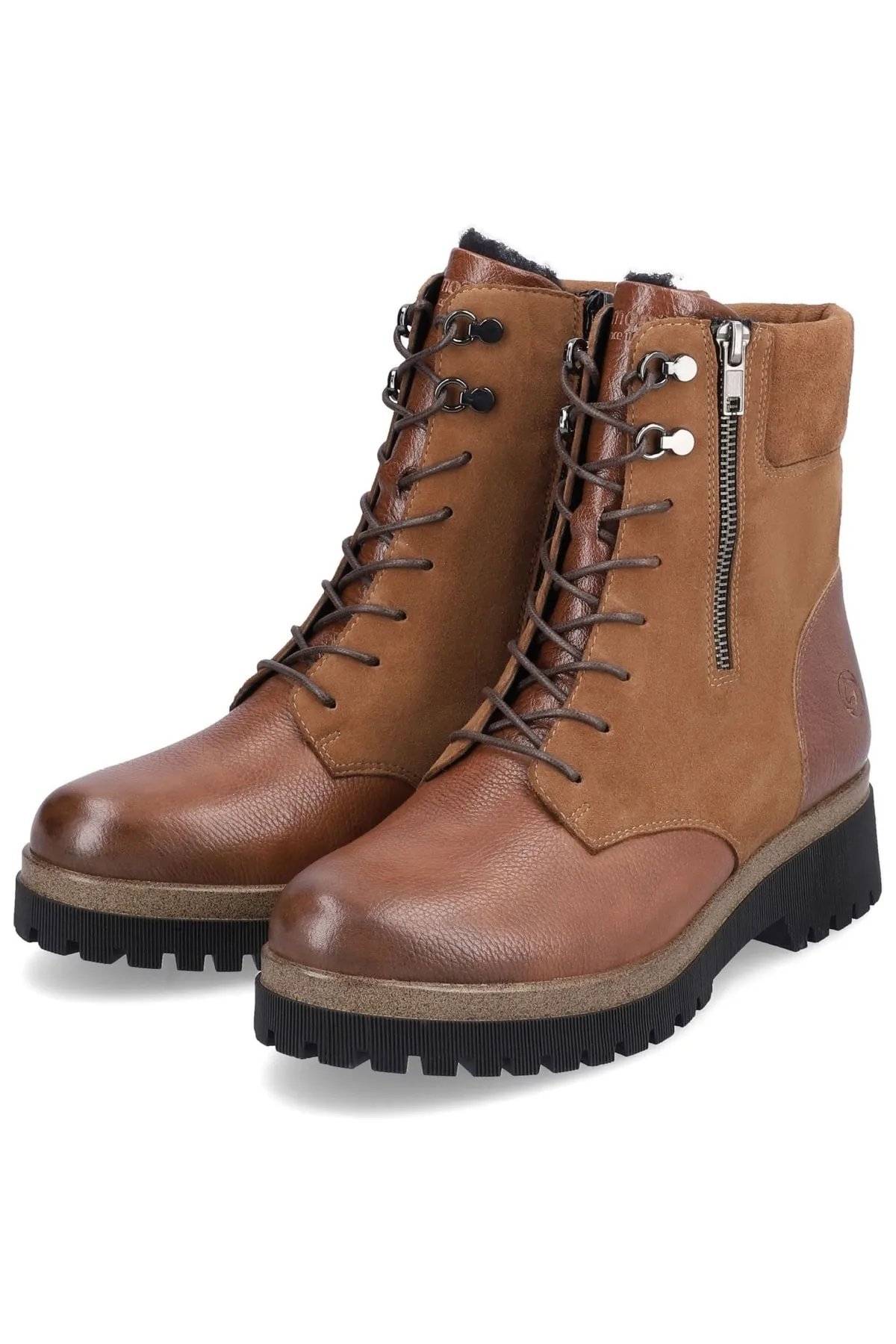Remonte  Stiefelette - Braun - Blockabsatz