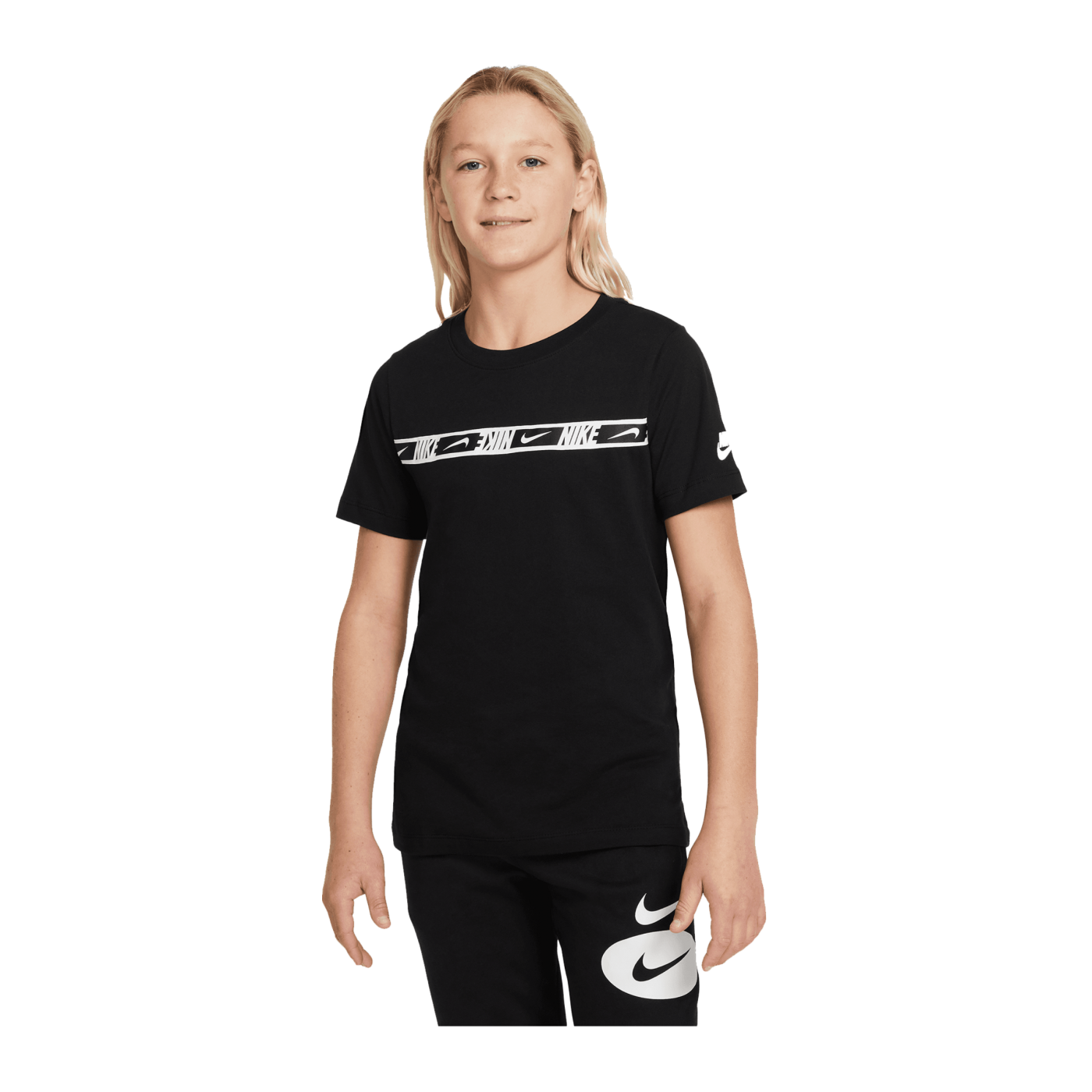 Nike Sportswear T-Shirt Kids Schwarz F010
