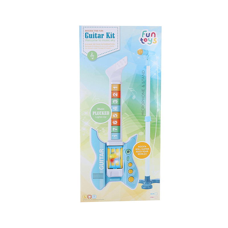 FunToys Gitar m/mikrofon Elektrisk