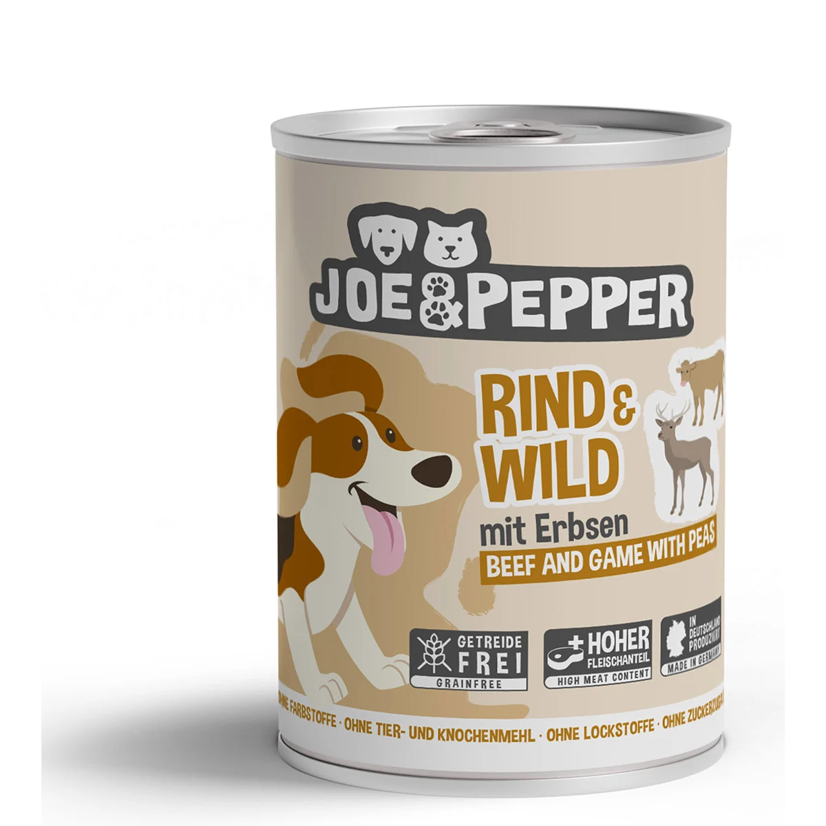 Joe & Pepper Dog Rind & Wild mit Erbsen kaufen bei ZooRoyal