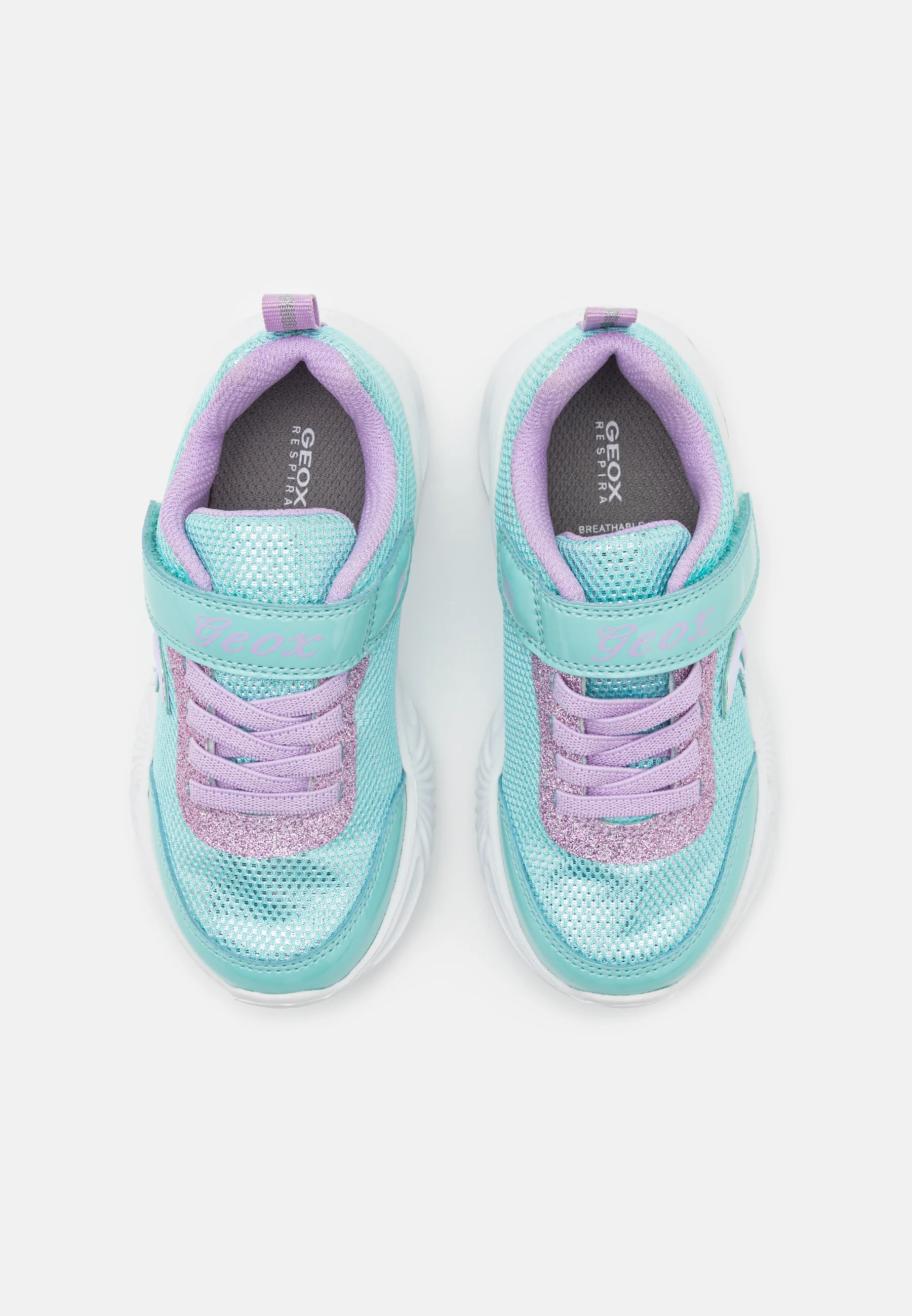 Geox ASSISTER GIRL LIGHTS - Zapatillas bajas