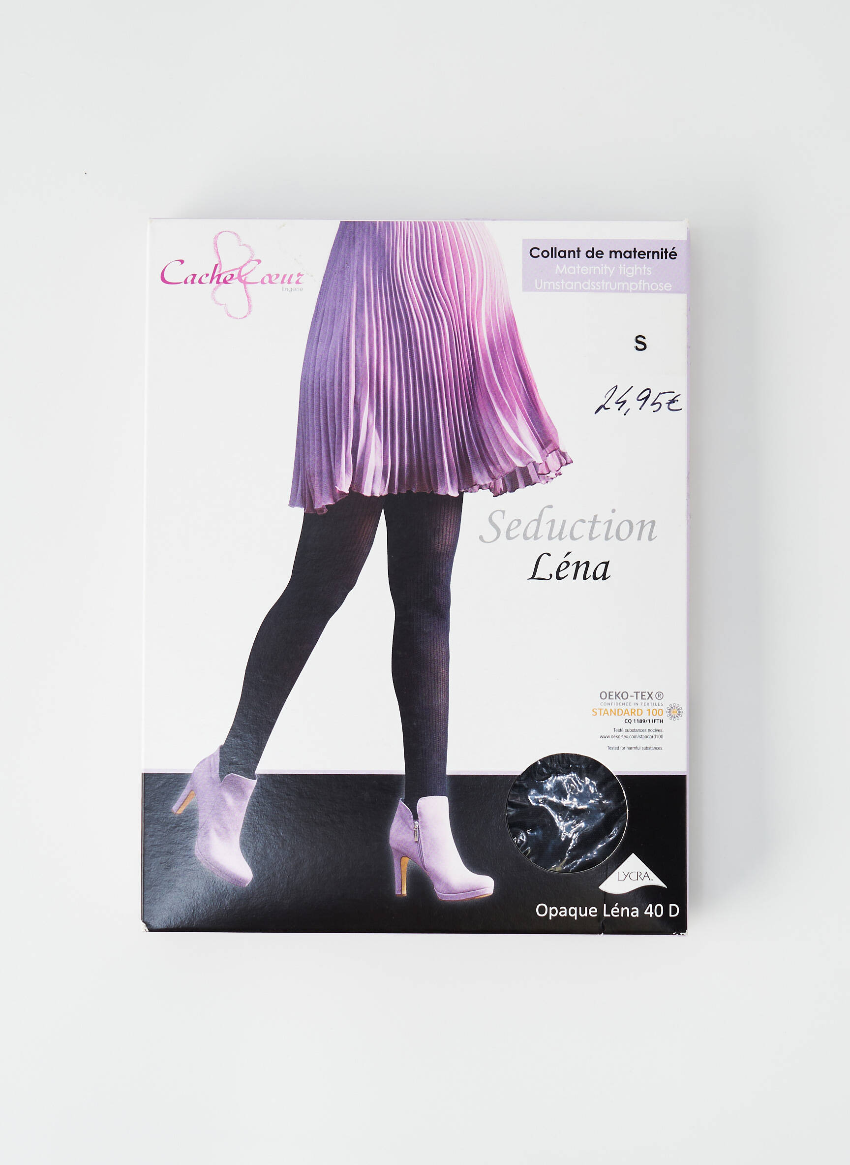 Cache Coeur Lingerie Maternite Femme couleur noir