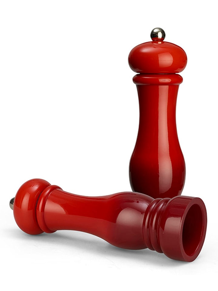 Echtwerk 2tlg. Set: Salz- & Pfeffermühle in Rot - (H)21 x Ø 6 cm günstig kaufen onesize