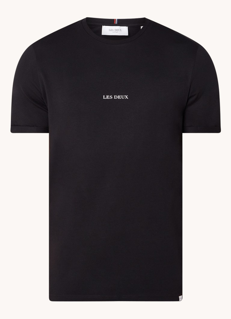 Les Deux Lens T-krekls ar logotipu