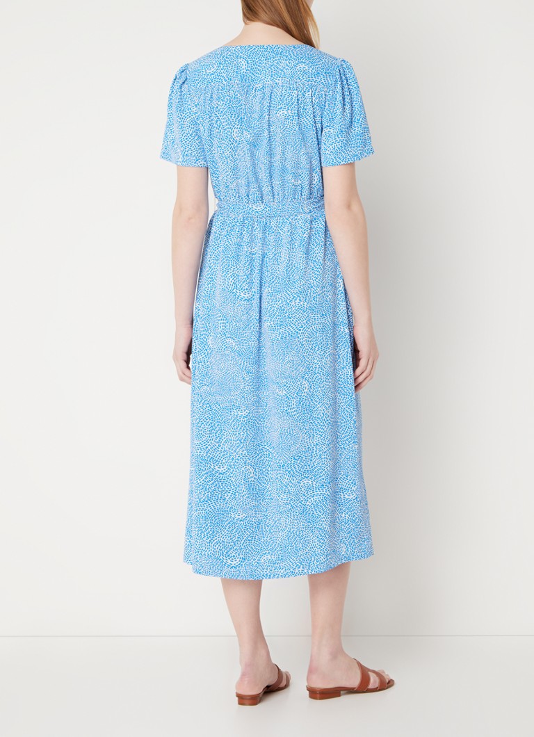 Robe-chemise midi Bernice de French Connection, imprimée et à ceinture à nouer