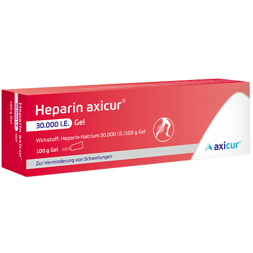 HEPARIN AXICUR 30.000 I.E. Gel  100 g  Gel