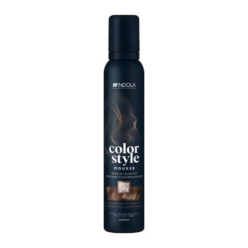 Mousse Indola Color Style 200 ml Argento