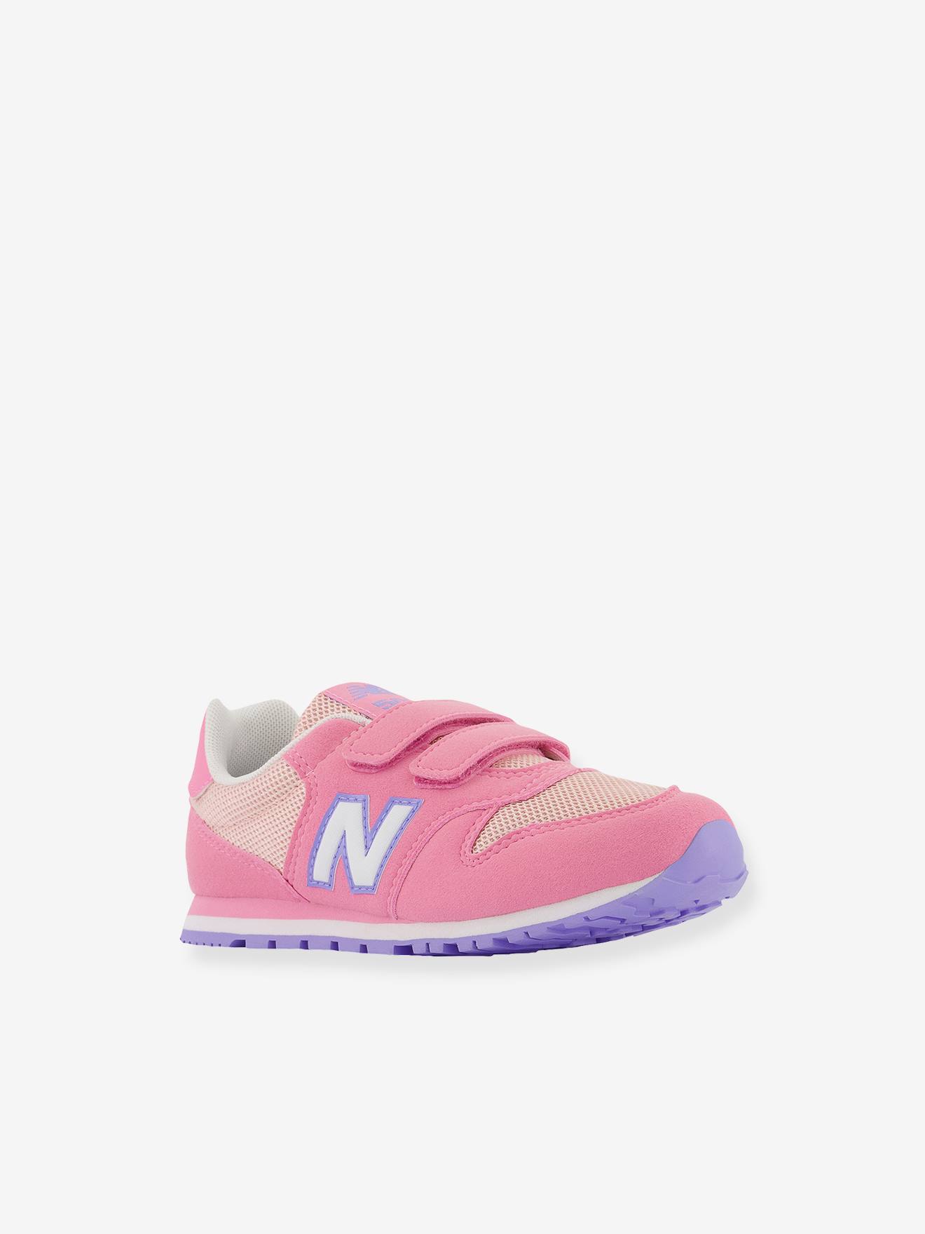 Baskets enfant PV500SS1 Hook & Loop NEW BALANCE® rose bonbon
