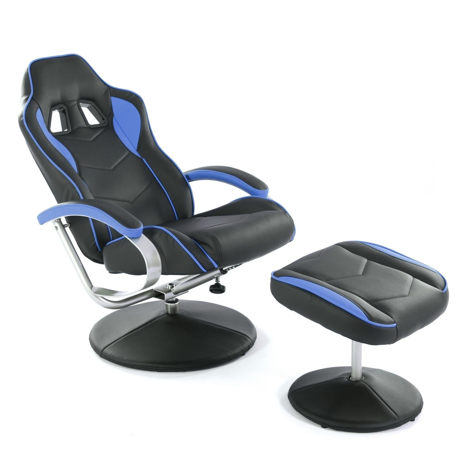 Raburg Gaming-Stuhl Sessel-Set DRIFT Sport in Soft-Touch Kunstleder, verschiedene Farben, mit Hocker & mit Relaxfunktion