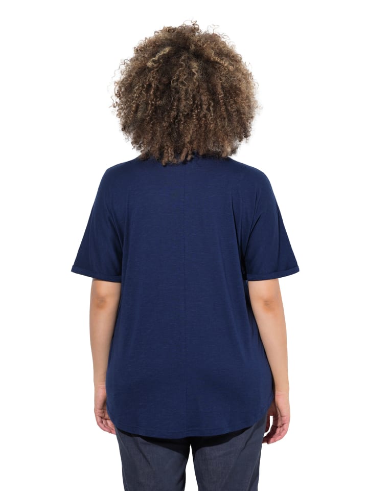 Ulla Popken Shirt in tintenblau günstig kaufen