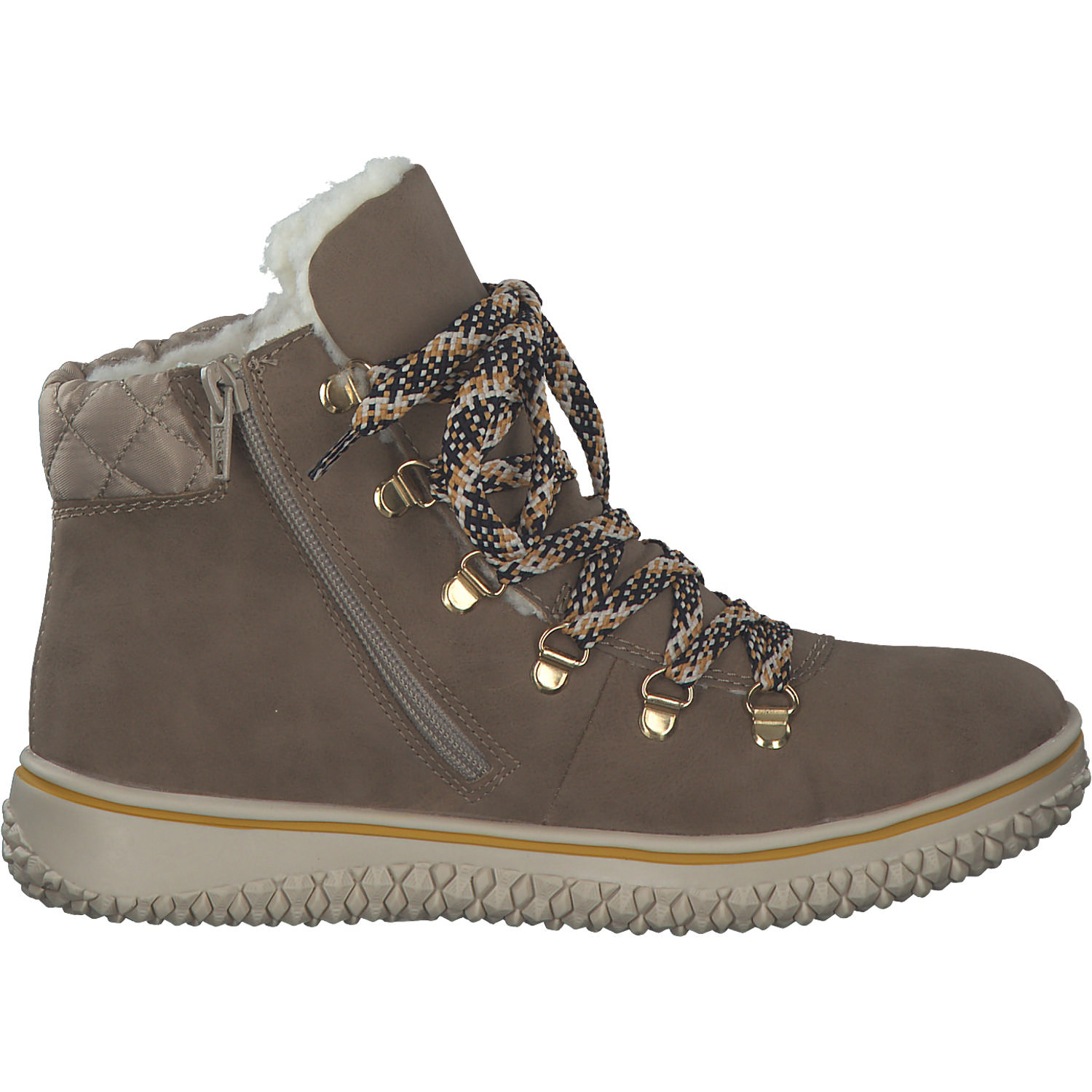 Rieker Z4238, Winterstiefeletten, Damen, fango/wood