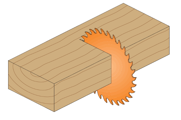 Lâmina de serra circular ultrafina CMT 271.136.18H com limitador de corte, 136 x 20 x 18 dentes.