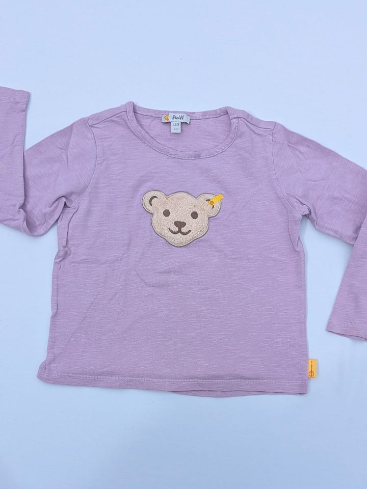 Steiff Longsleeve in Rosa, ohne Quietschgeräusch günstig kaufen 110