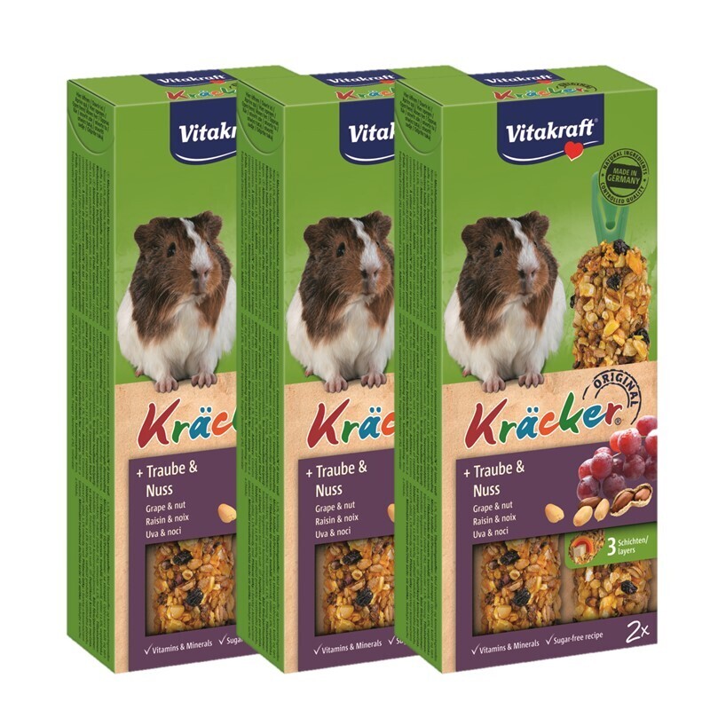 Vitakraft Snacks Vitakraft Kräcker Meerschweinchen 3x2er