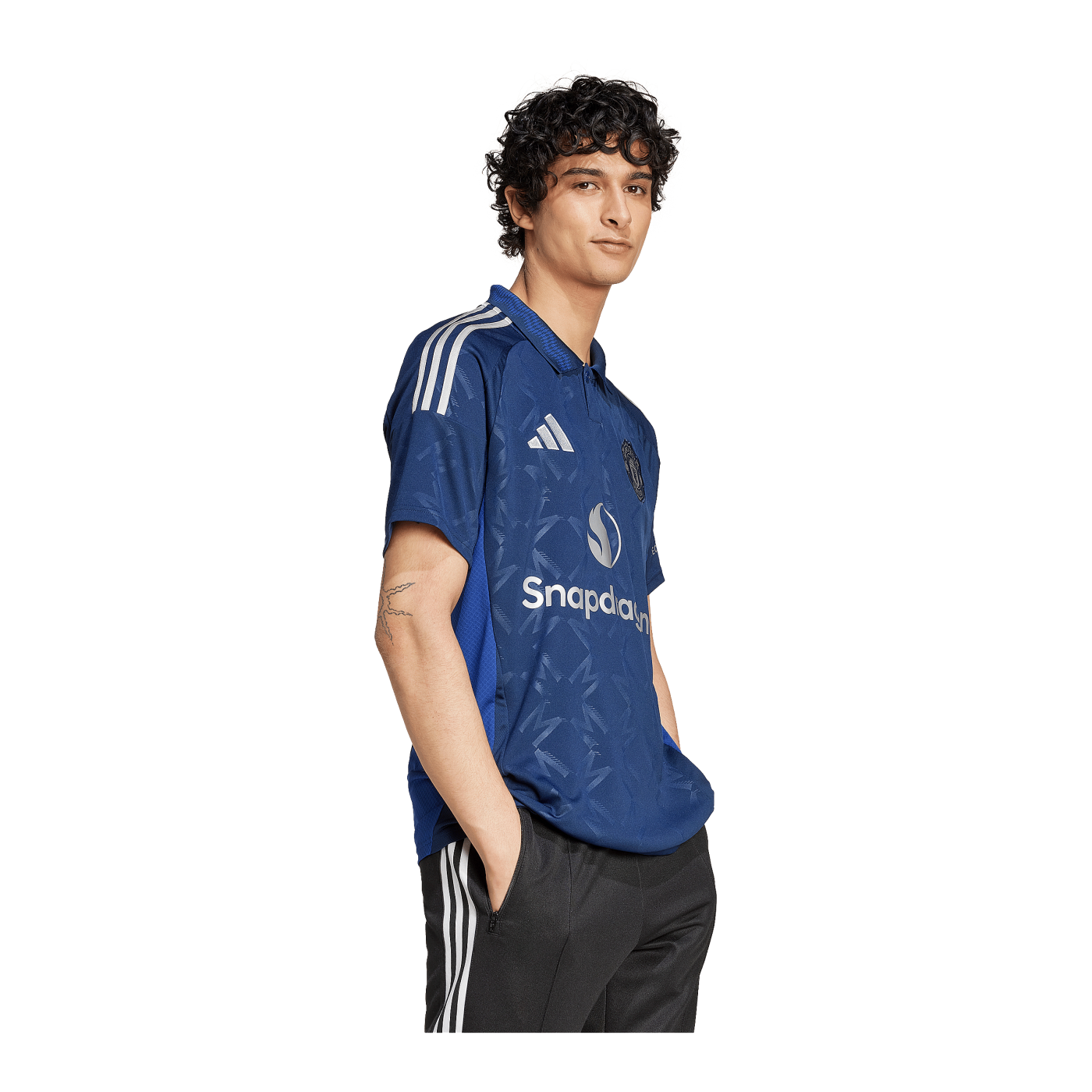 adidas Manchester United Trikot Away 2024/2025 Blau