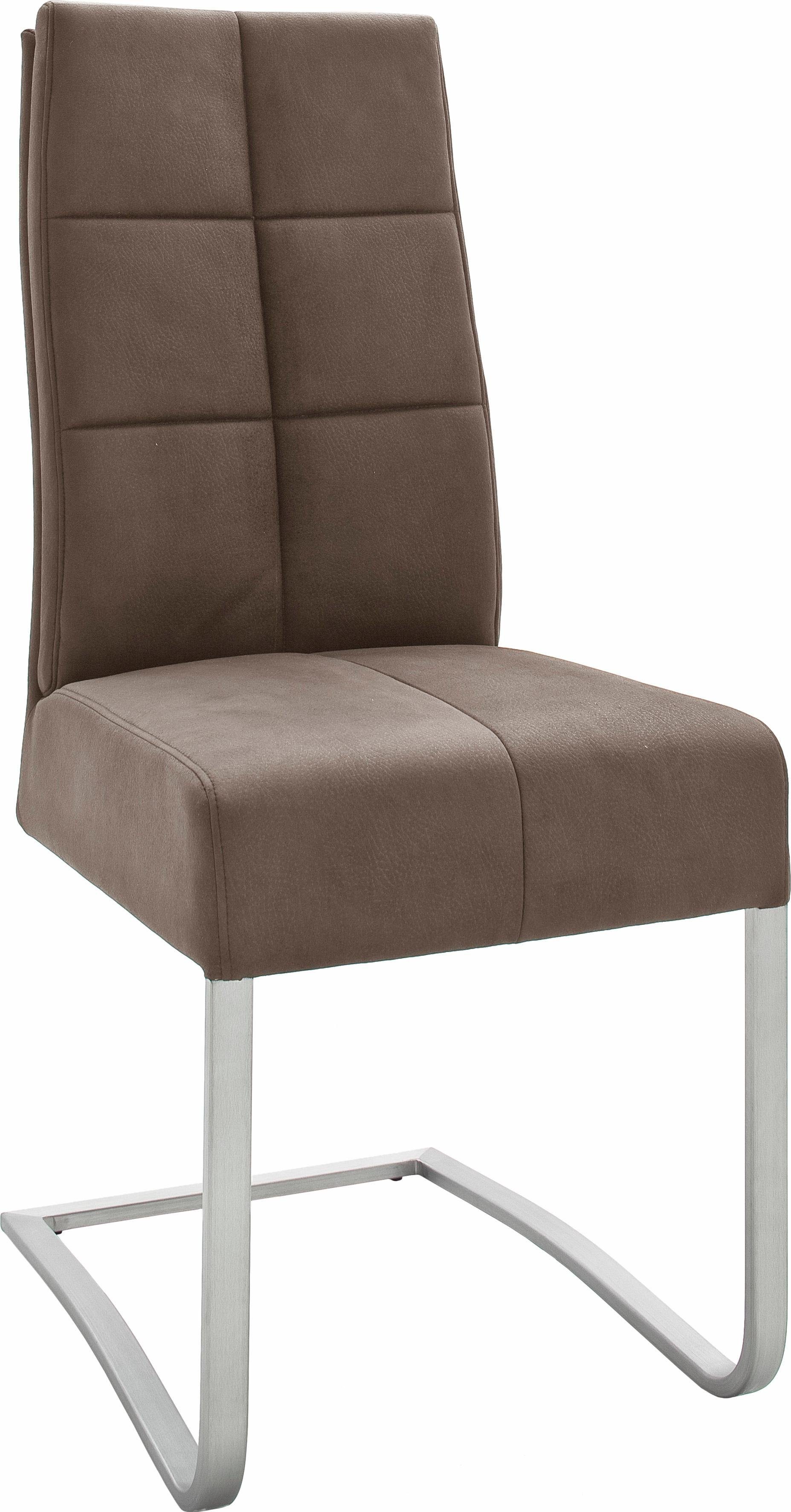 MCA furniture Esszimmerstuhl Salva Schwingstuhl (Set, 2 St), mit Tonnentaschenfederkern, belastbar bis max. 120 kg