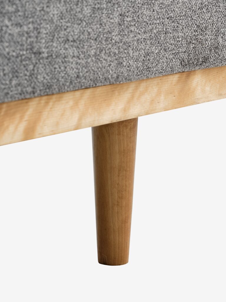 NEJEDE Canapé-lit NEJEDE, tissu gris clair
