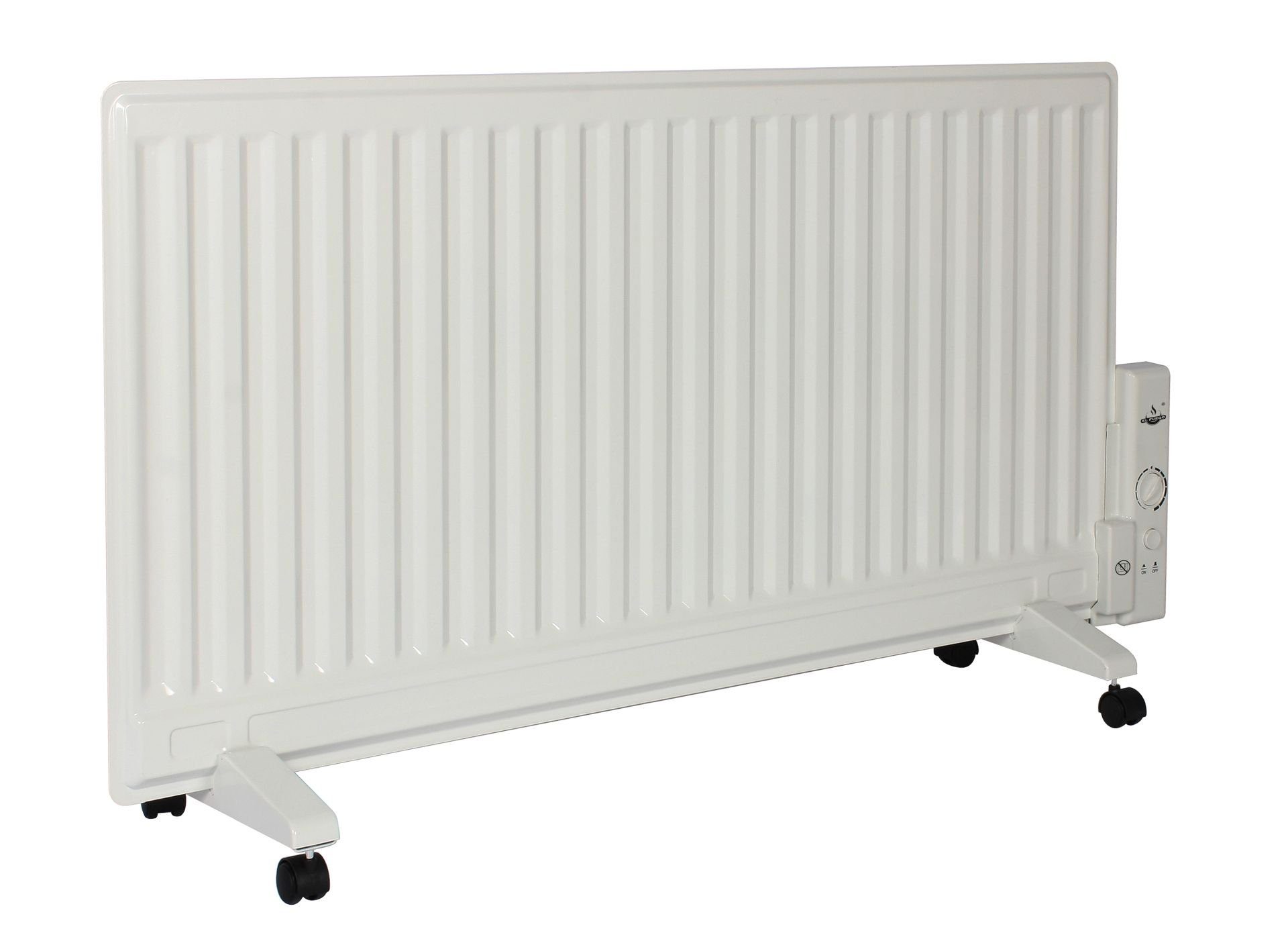 El Fuego Elektro-Heizkörper AY4964, Öl-Panelheizer 1000 W, weiß