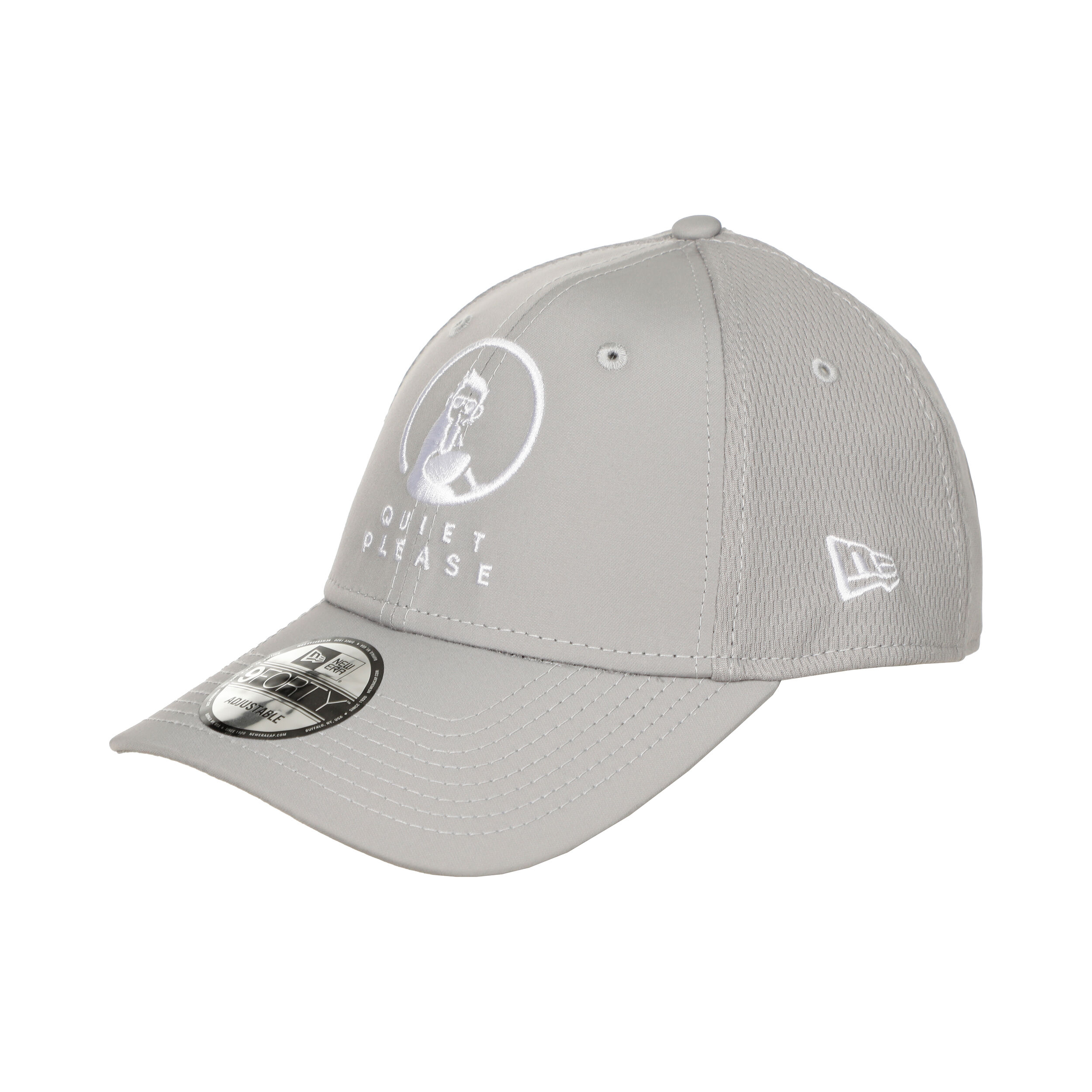 New Era Core 9 Forty Cap - Grau, Weiß